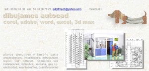 adolf Avisos dse propiedades en Mexico en Coyoac&aacute;n |  PLANOS AUTOCAD DIBUJO AUTOCAD, DIBUJO AUTOCAD PLANOS
