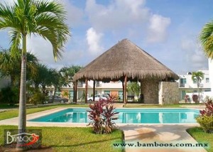 Rentas Bamboos Avisos dse propiedades en Mexico en Playa del Carmen |  Bonita casa 2 rec, amueblada y equipada, playa del sol, Sin costo de contrato