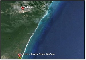 Susana Avisos dse propiedades en Mexico en Playa del Carmen |  Lote con cenote en la costa de tulum, En segunda linea de playa sobre costera tulum-boca paila