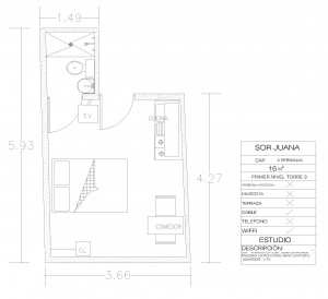 Fernanda Castillo Avisos dse propiedades en Mexico en �lvaro Obreg&oacute;n |  Loft muy c&oacute;modo al sur de la ciudad, cerca de av. insurgentes sur.   , Moras 14 sor juana